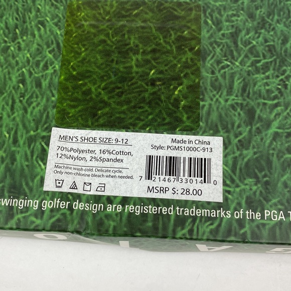 PGA Tour | Men's Sock PGA Golf Trio 9-12 - Picture 3 of 6